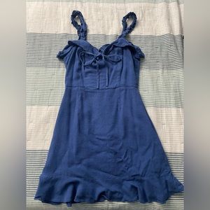 Lulus blue cute dress